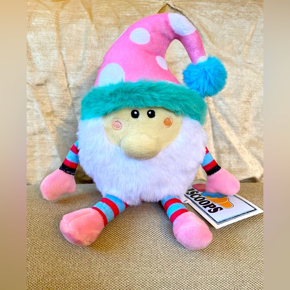 2 Scoops Pink Gnome Mini Plush